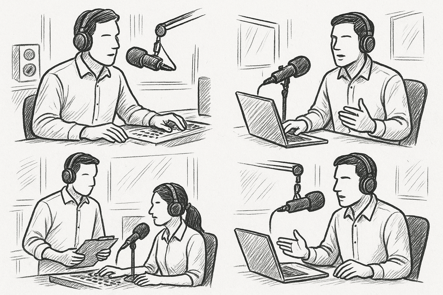 रेडियो प्रोडक्शन पर्सन Radio Production Persons